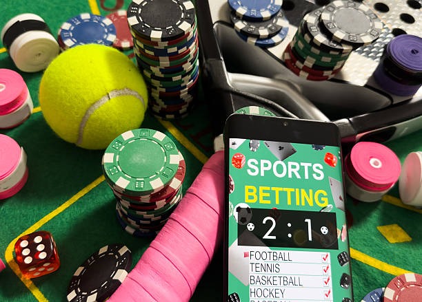 Mobile app dashboard showing live games and sports markets